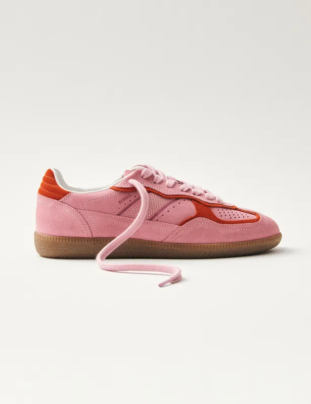 Alohas Rife Sea Pink Leather Trainers sold by Nobody's Child