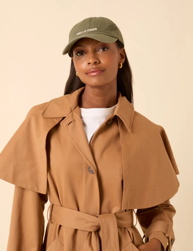 Green Wallflower Cap sold by Nobody's Child