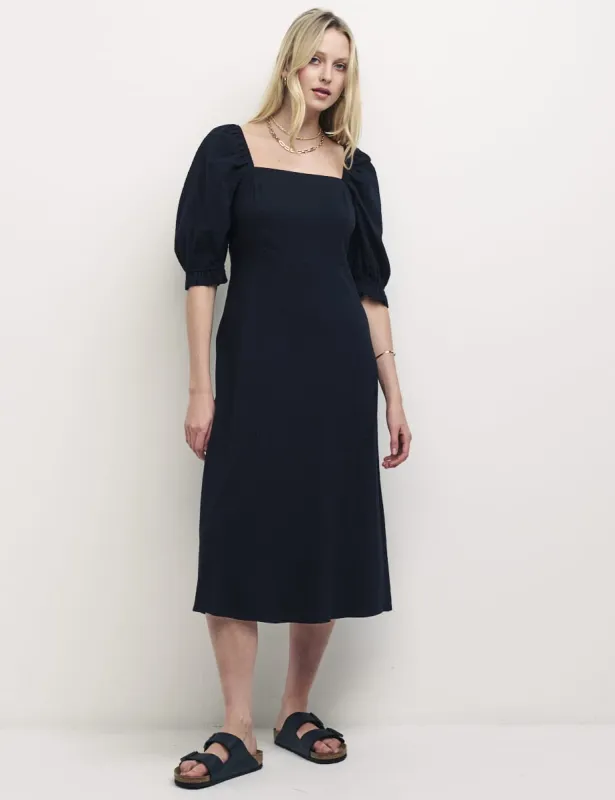 Black Dawn Midi Dress sold by Nobody's Child