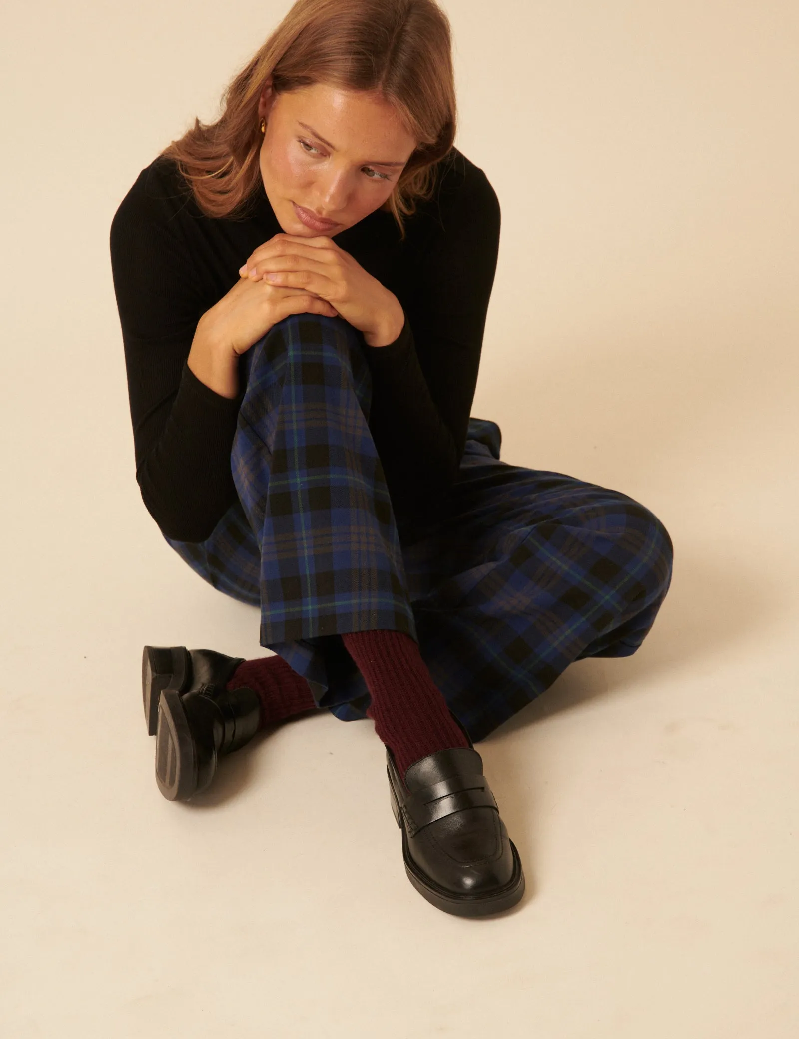 Black Leather Chunky Loafers sold by Nobody's Child product image thumbnail 5