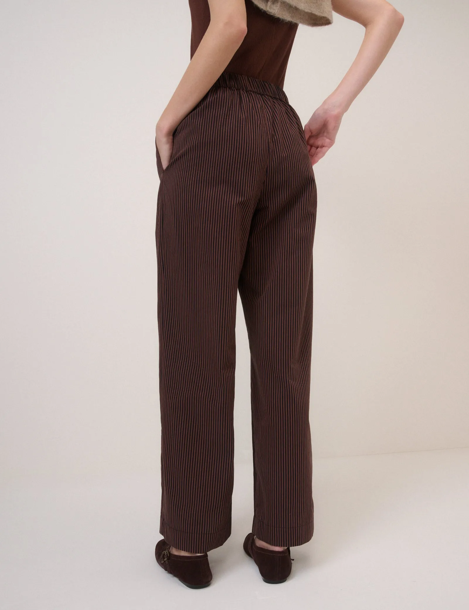 Brown Wide Leg Trousers sold by Nobody's Child product image thumbnail 5