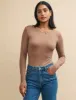 Brown Scoop Back Bodysuit sold by Nobody's Child