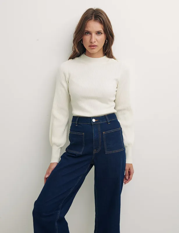 Button Shoulder Detail Top sold by Nobody's Child