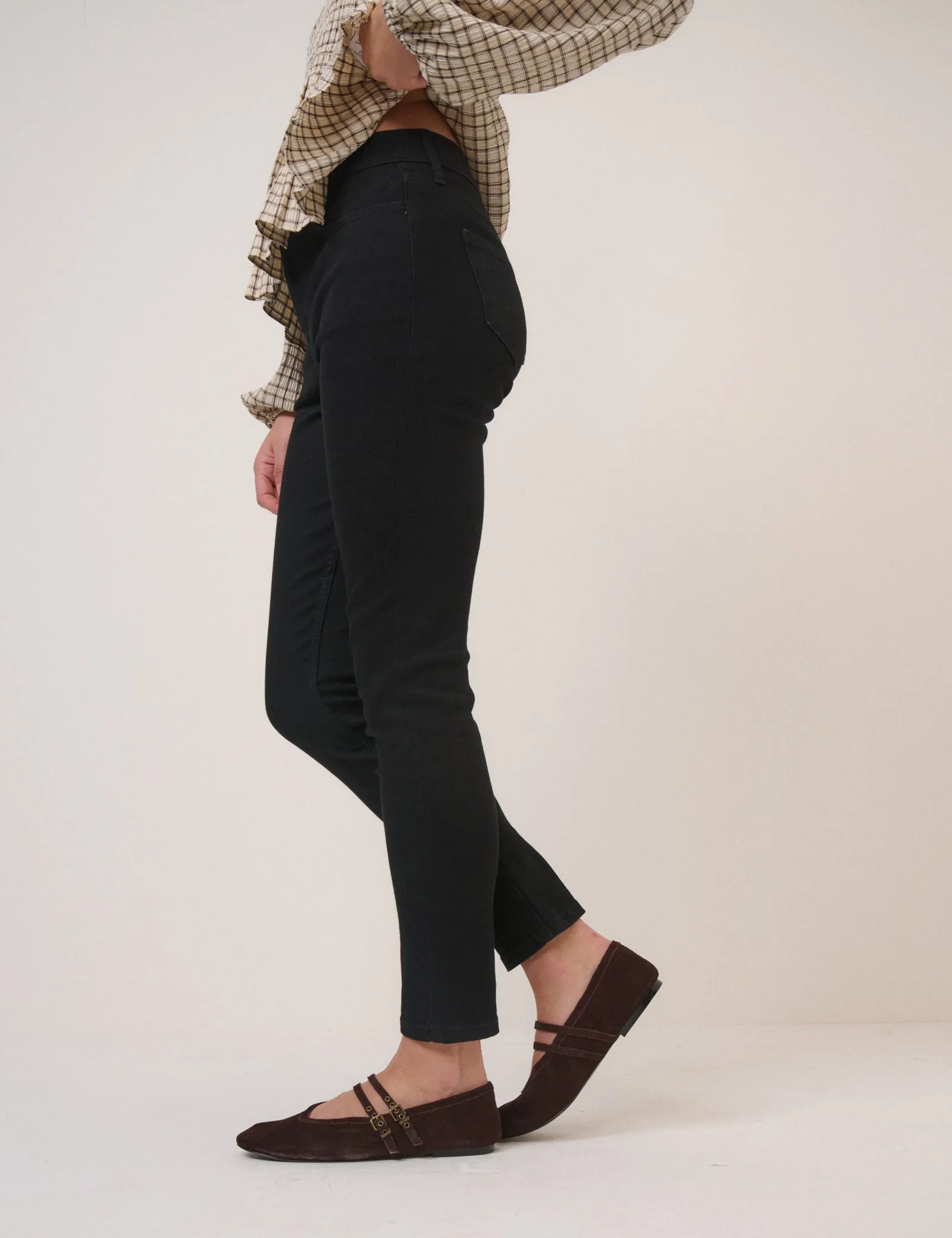 Black Chelsea Skinny Jeans sold by Nobody's Child product image thumbnail 4