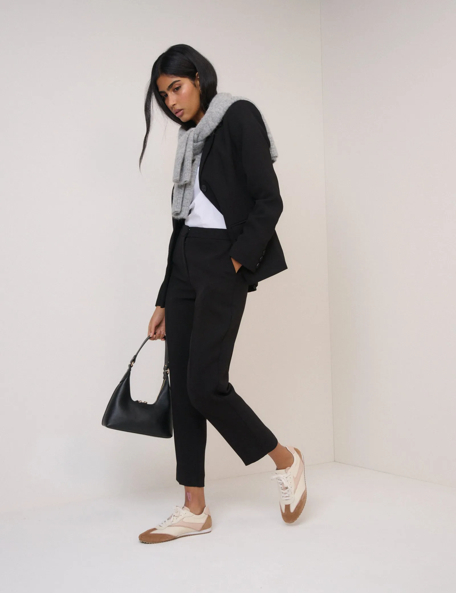 Black Cigarette Trousers sold by Nobody's Child product image thumbnail 4