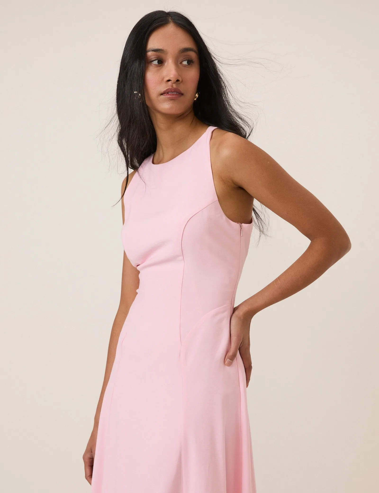 Pink Reign Midi Dress sold by Nobody's Child product image thumbnail 4