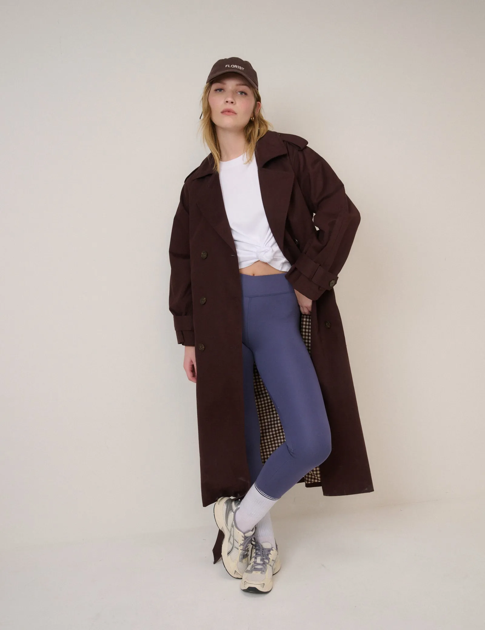 Blue Athleisure Leggings sold by Nobody's Child product image thumbnail 4