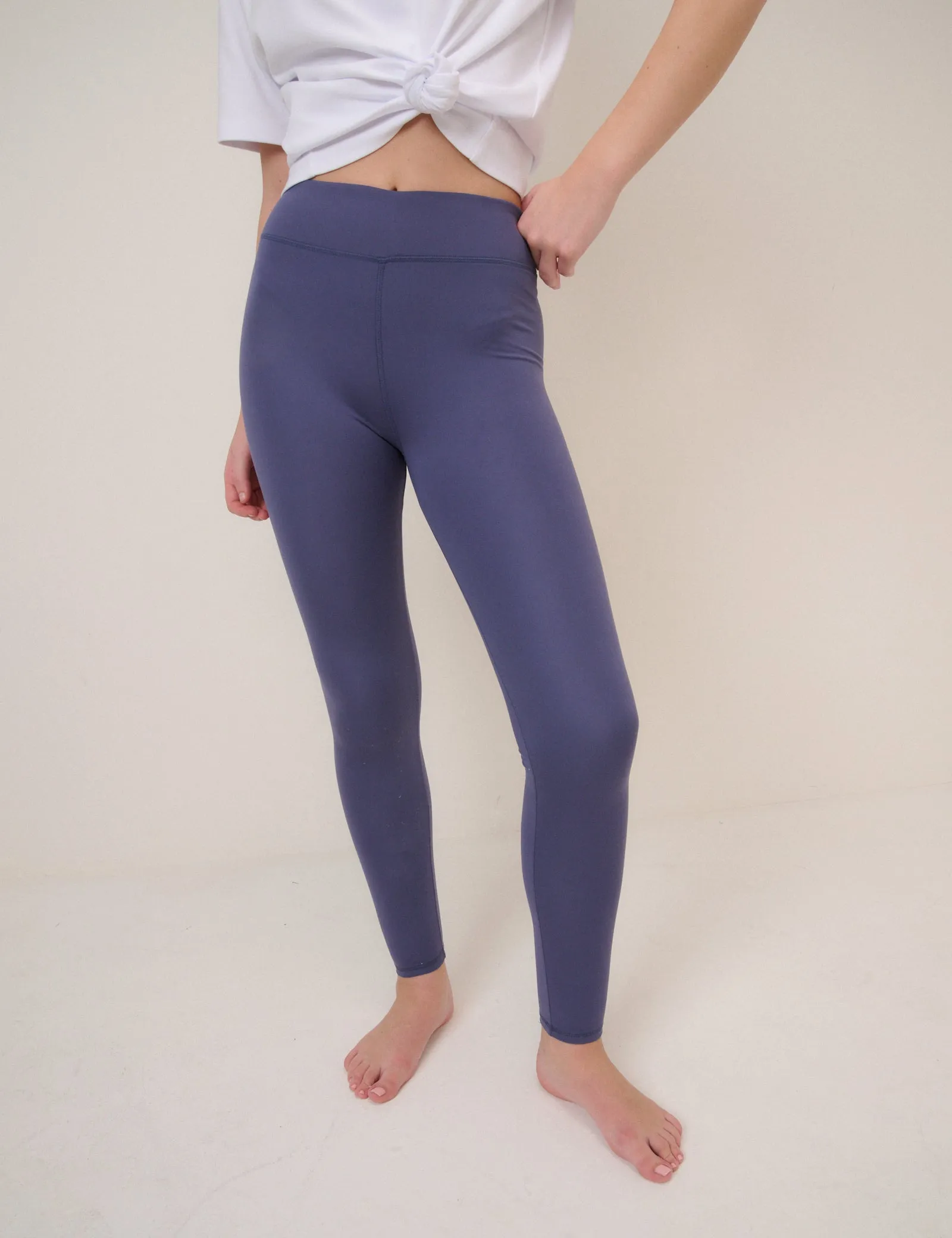Blue Athleisure Leggings sold by Nobody's Child product image thumbnail 2