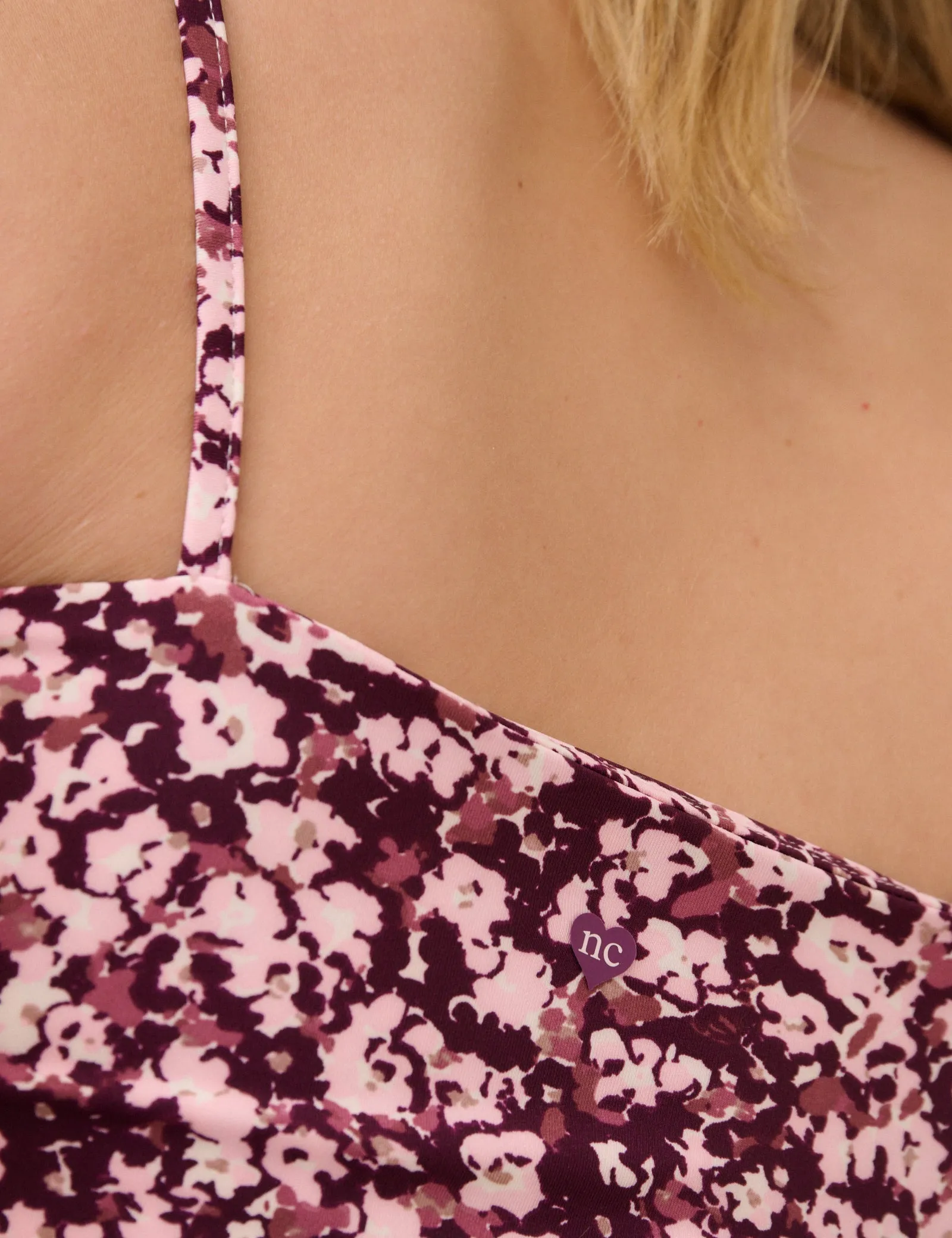 Pink Floral Athleisure Vest sold by Nobody's Child product image thumbnail 3