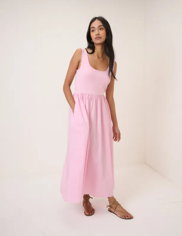 Pink Colorado Midi Dress sold by Nobody's Child
