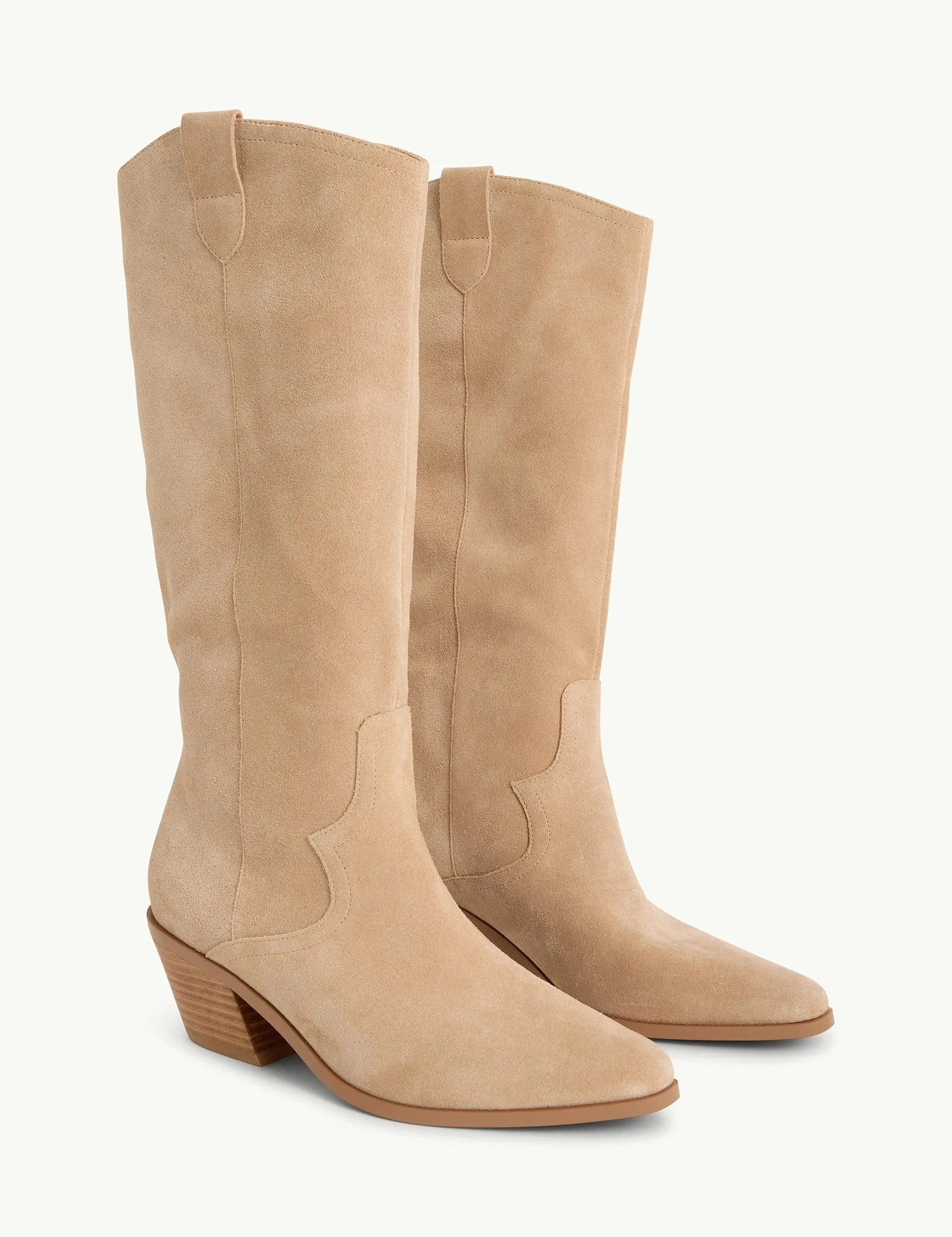 Light brown Suede Western Boots sold by Nobody's Child product image thumbnail 2
