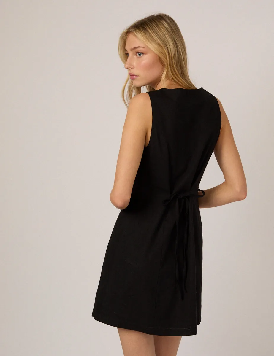 Black Rosie Mini Shift Dress sold by Nobody's Child product image thumbnail 4
