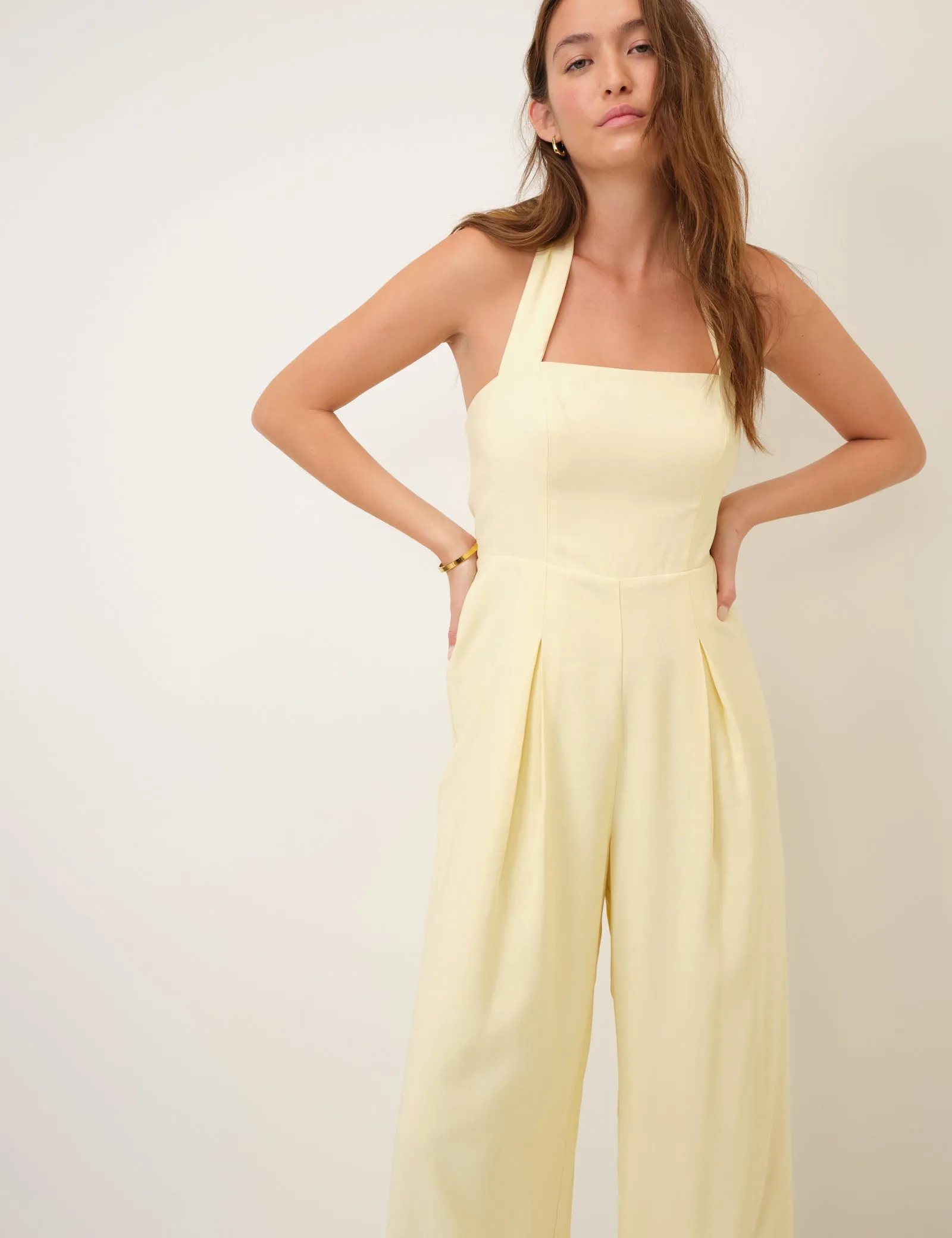 Butter Yellow April Jumpsuit sold by Nobody's Child product image thumbnail 5
