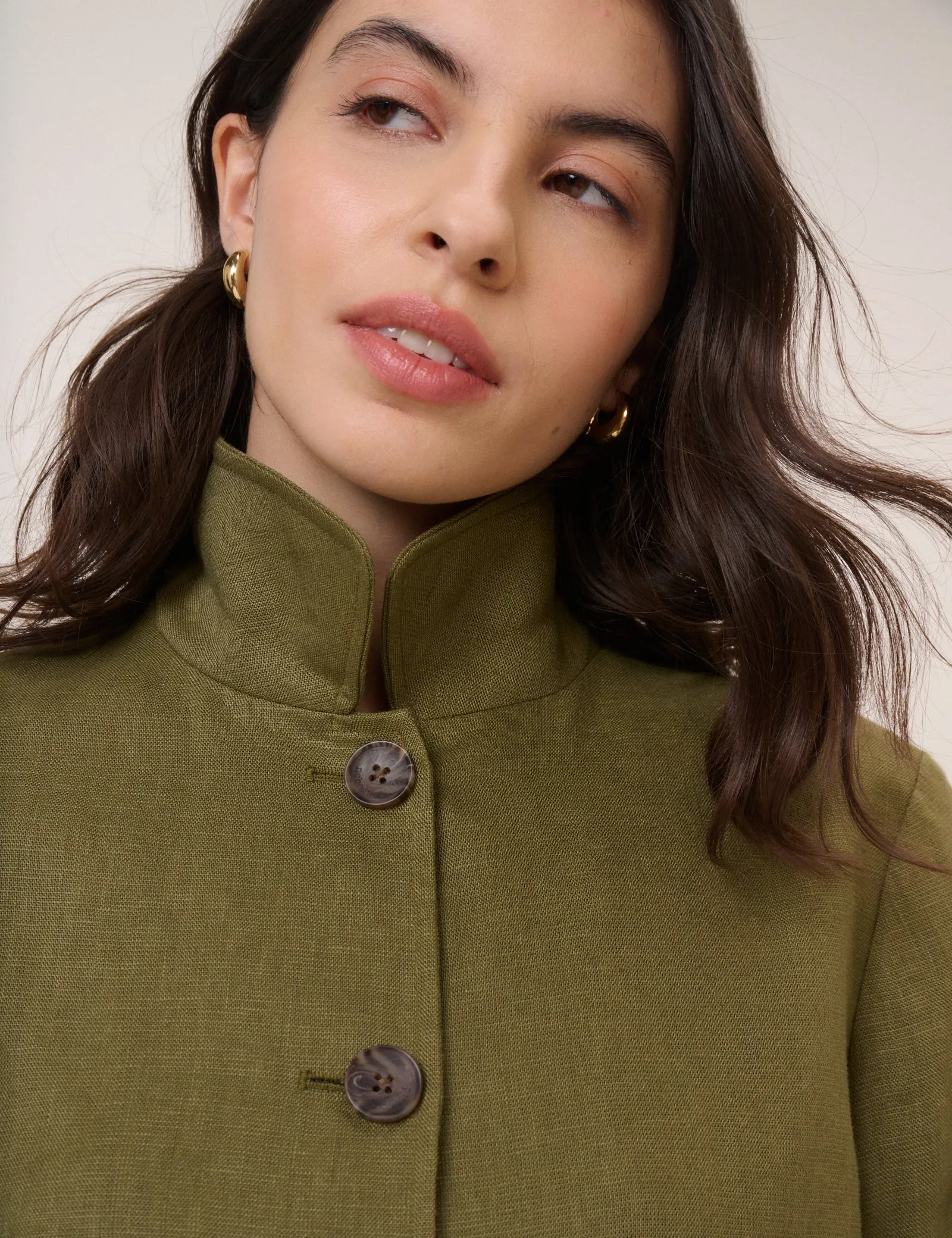 Khaki Pocket Front Jacket sold by Nobody's Child product image thumbnail 2