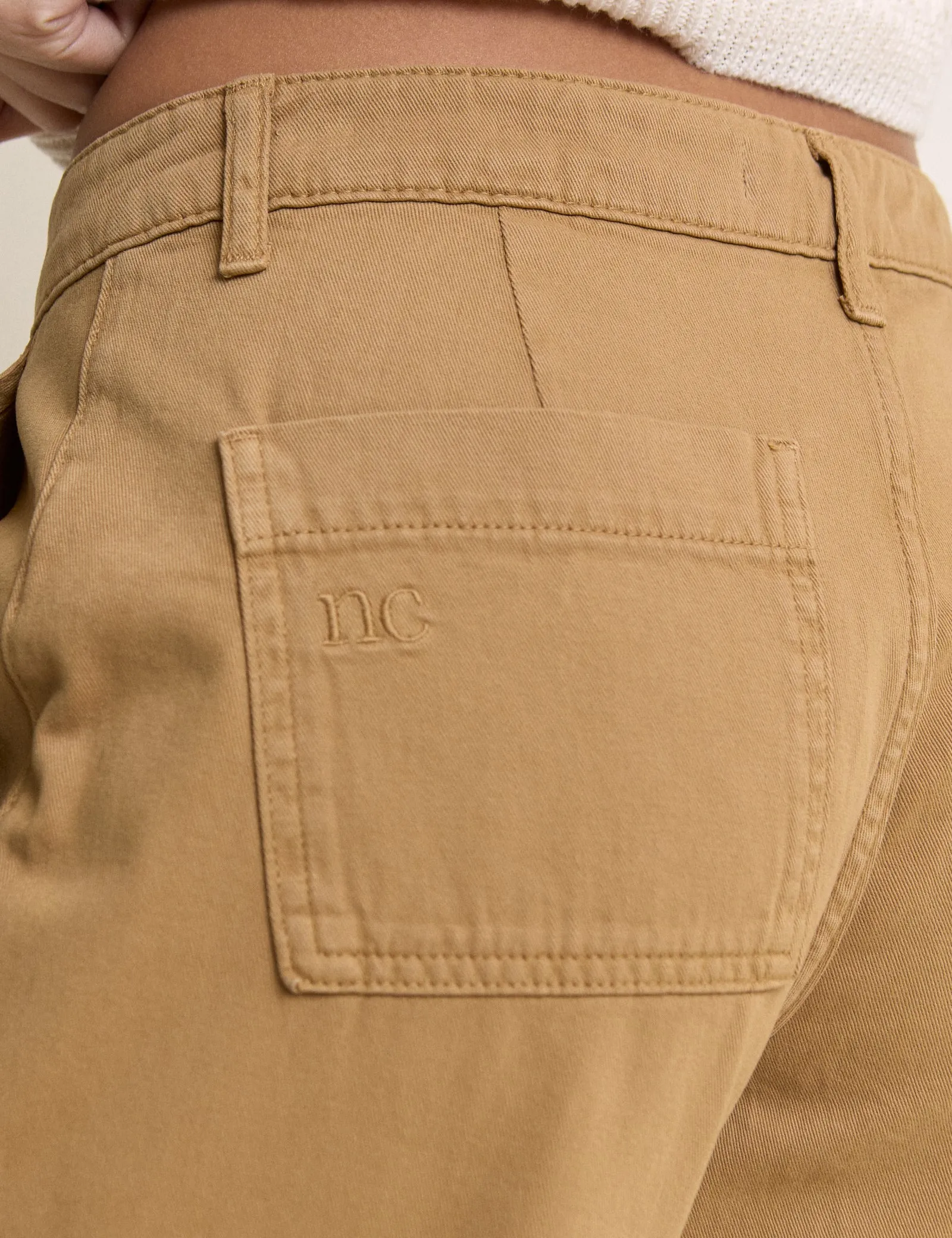 Camel Utility Pocket Trousers sold by Nobody's Child product image thumbnail 3