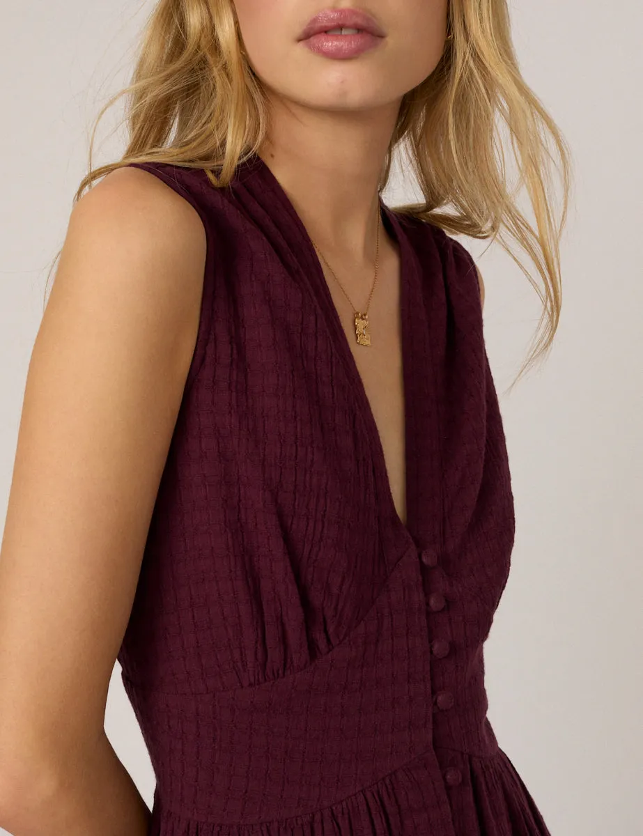 Sleeveless Starlight Midi Dress sold by Nobody's Child product image thumbnail 4