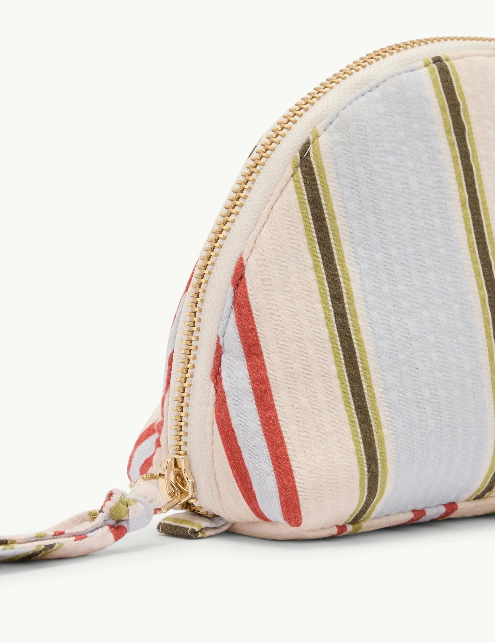 Stripe Crescent Small Makeup Bag sold by Nobody's Child product image thumbnail 2