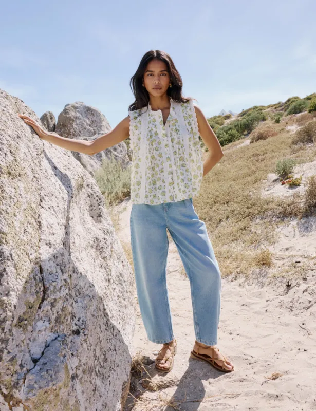 Light Blue Peckham Barrel Jeans sold by Nobody's Child