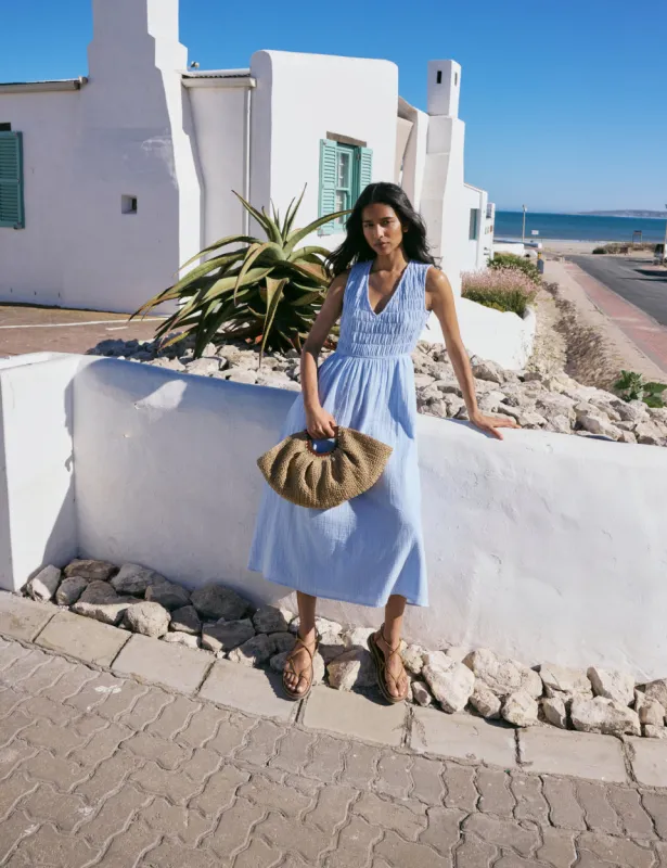 Raffia Clutch Bag sold by Nobody's Child