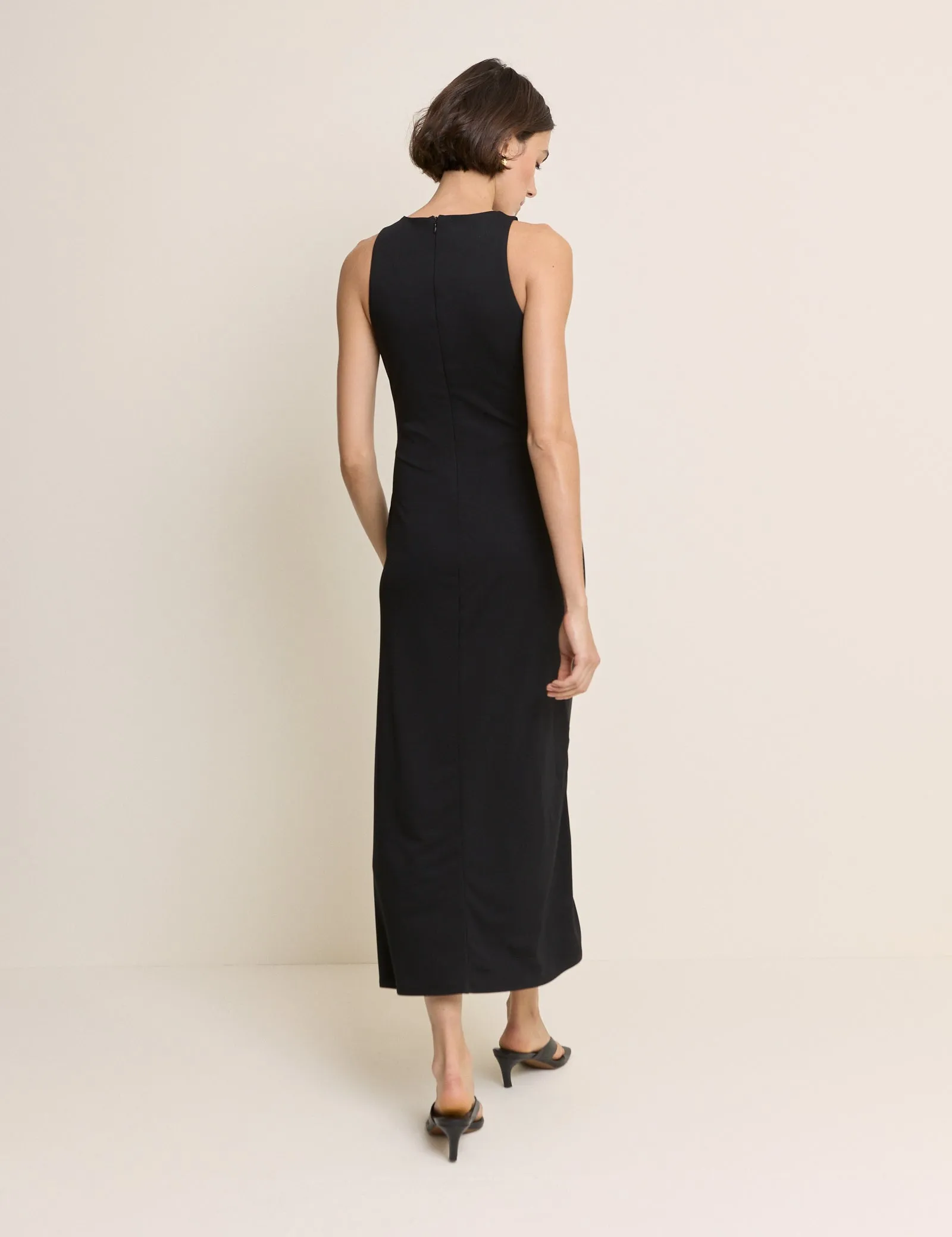 Black Tie Detail Harper Midi Dress sold by Nobody's Child product image thumbnail 5