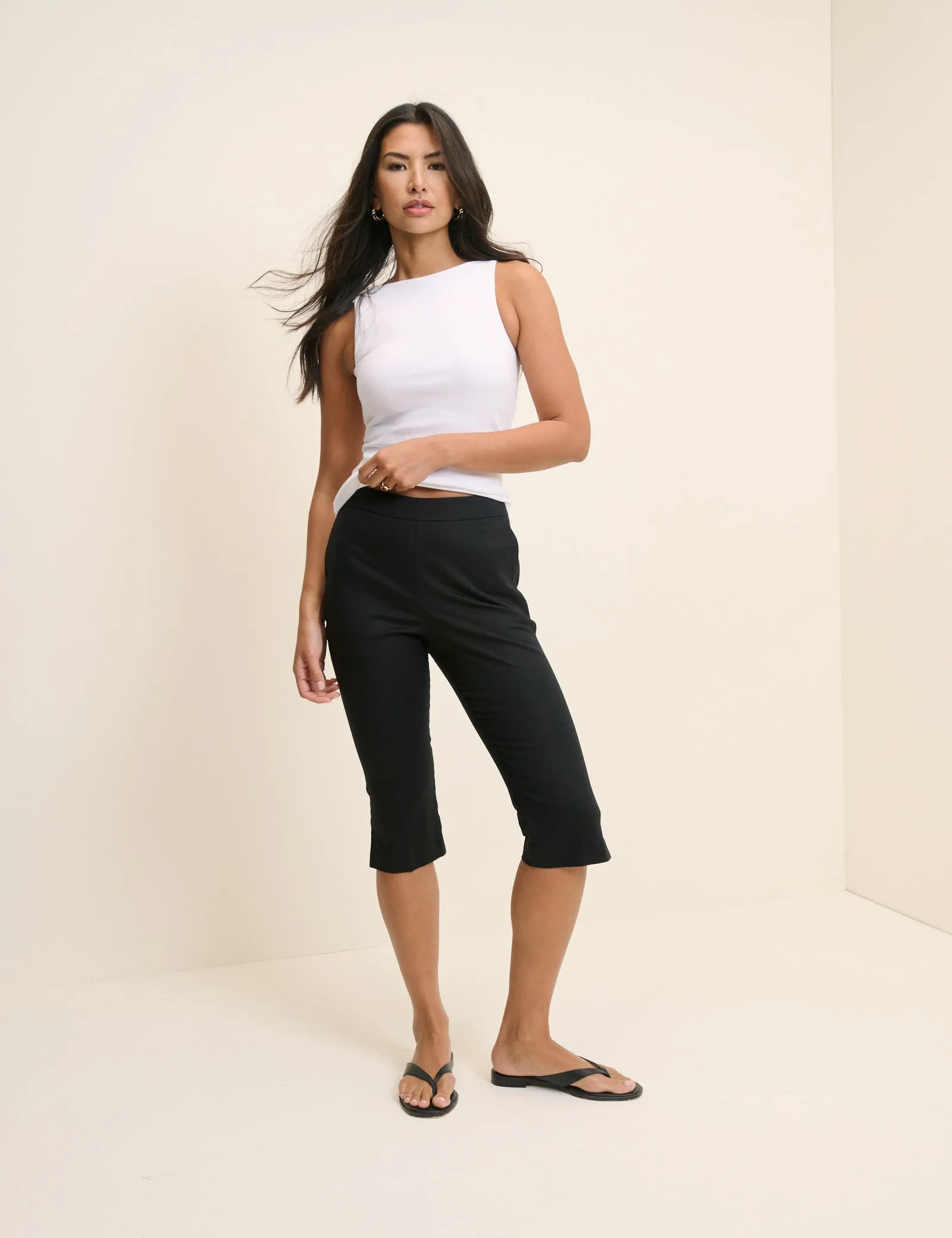 Black Capri Trousers sold by Nobody's Child product image thumbnail 2