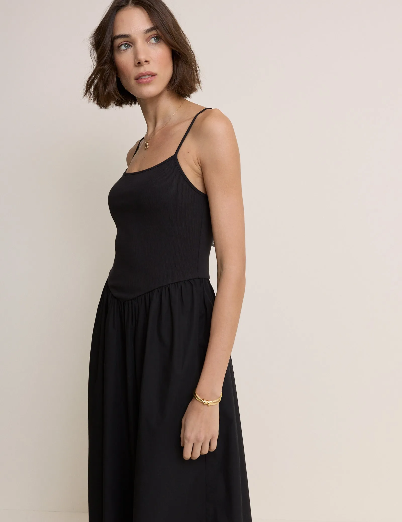 Black Madelyn Midi Dress sold by Nobody's Child product image thumbnail 3