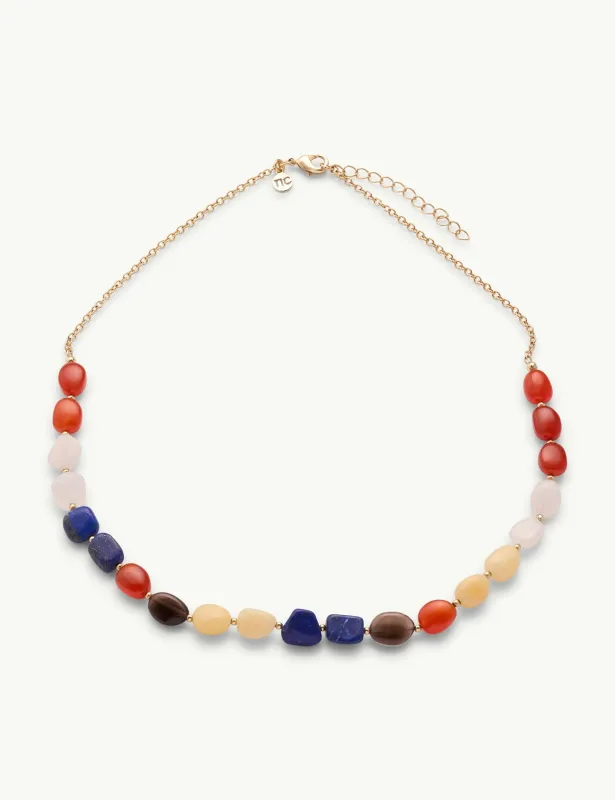 Multi Beaded Necklace made by Nobody's Child