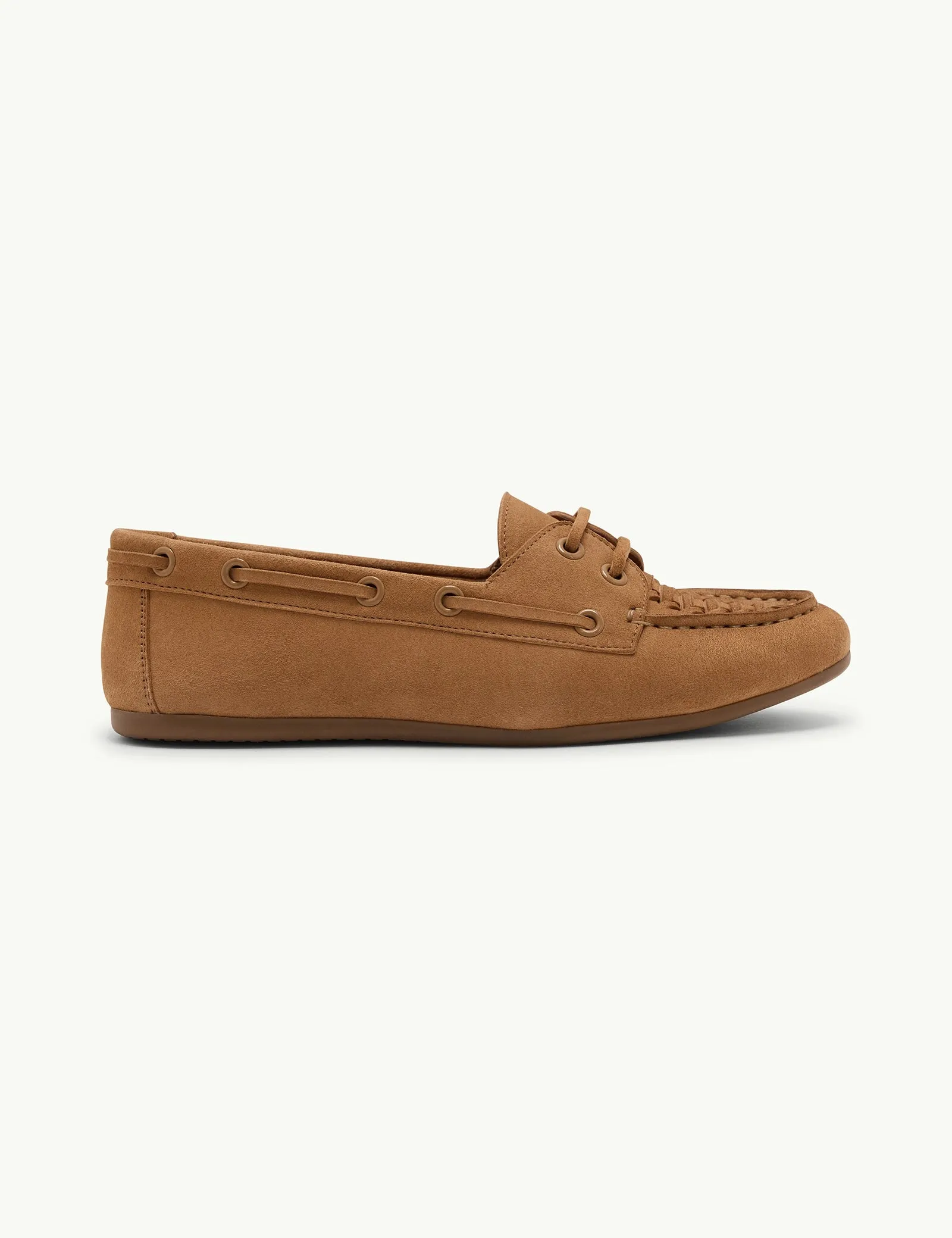Tan Suede Loafers sold by Nobody's Child product image thumbnail 4