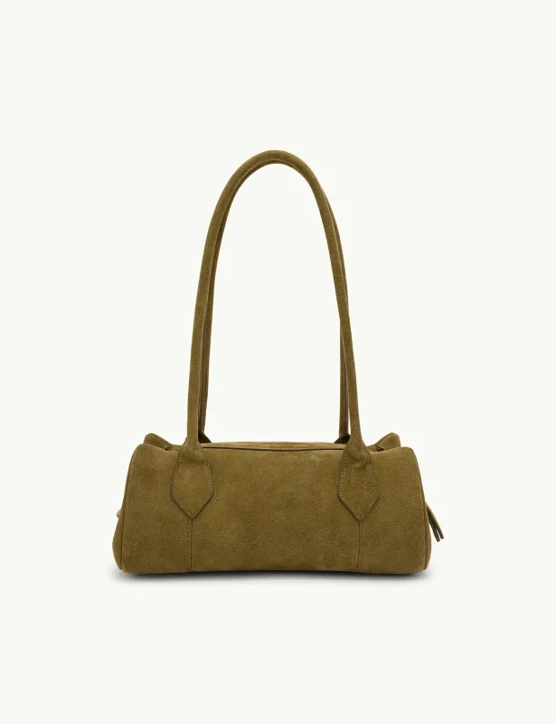 Khaki Structured Shoulder Bag made by Nobody's Child