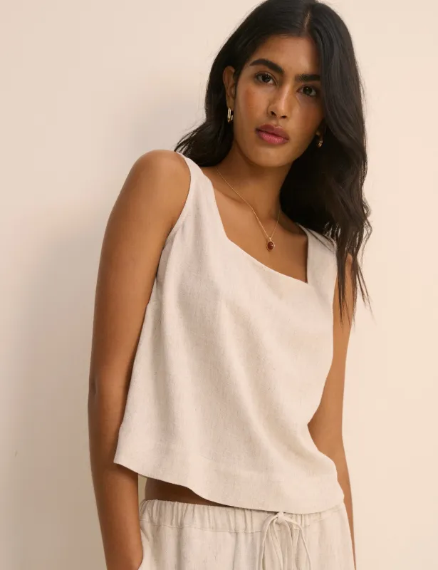 Stone Square Neck Swing Top made by Nobody's Child