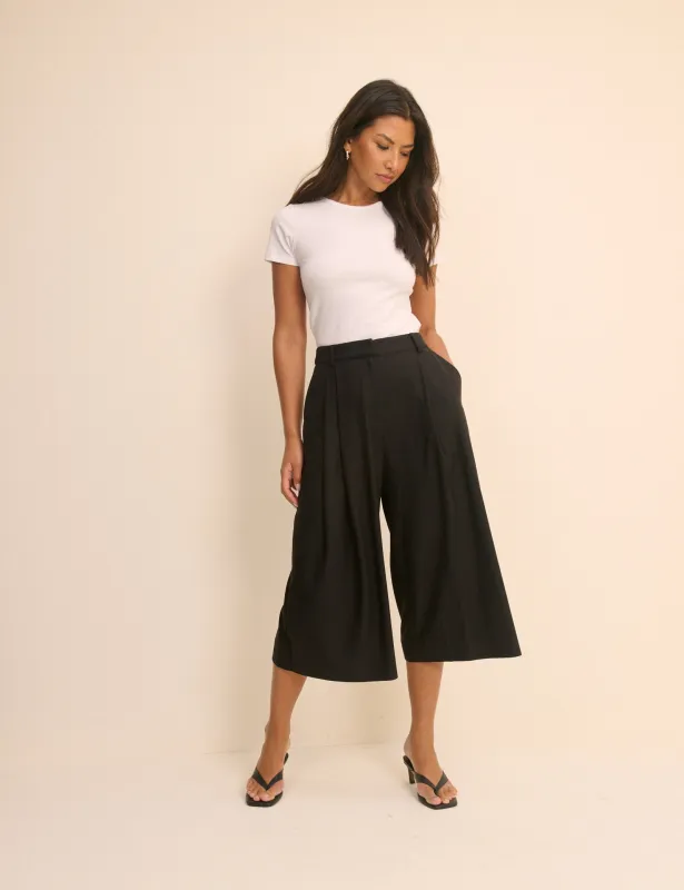 Black Romy Tailored Culottes made by Nobody's Child