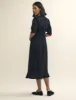 Petite Black Delilah Midi Tea Dress sold by Nobody's Child