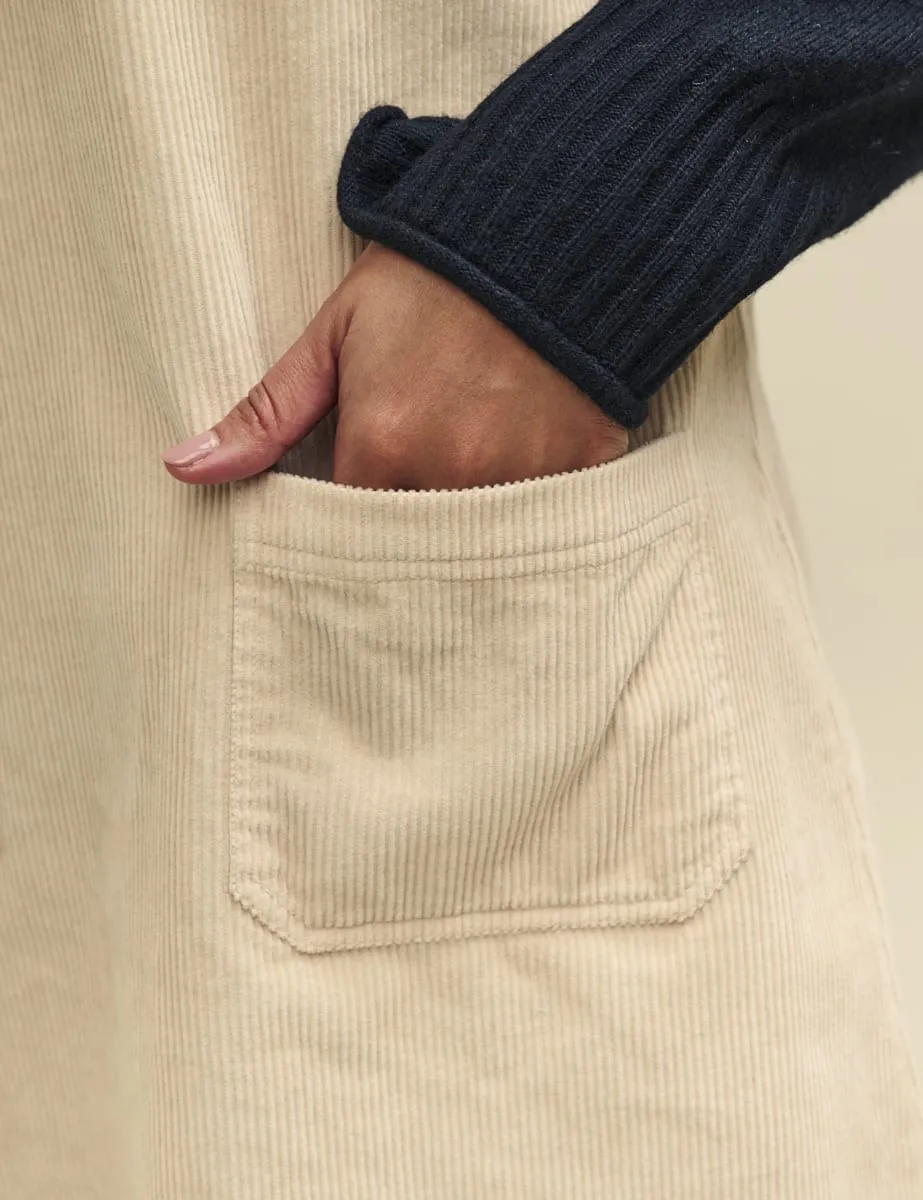 Stone Piper Cord Mini Dress sold by Nobody's Child product image thumbnail 4