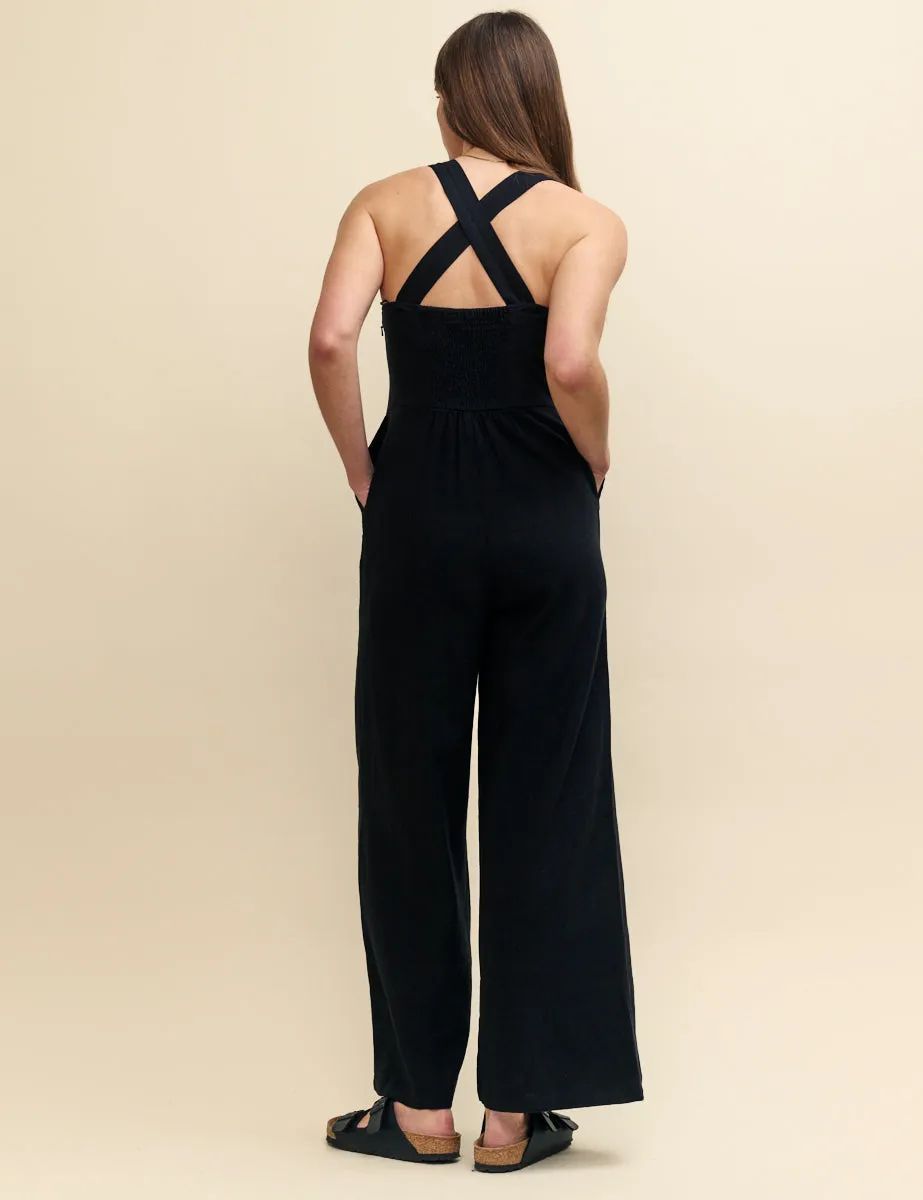 Black Criss Cross Back Maisie Jumpsuit sold by Nobody's Child product image thumbnail 4