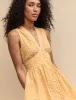 Yellow Gingham Sleeveless Starlight Mini Dress sold by Nobody's Child