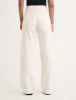 Cream Relaxed Straight Jeans sold by Nobody's Child