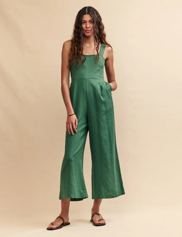 Green Tara Jumpsuit sold by Nobody's Child