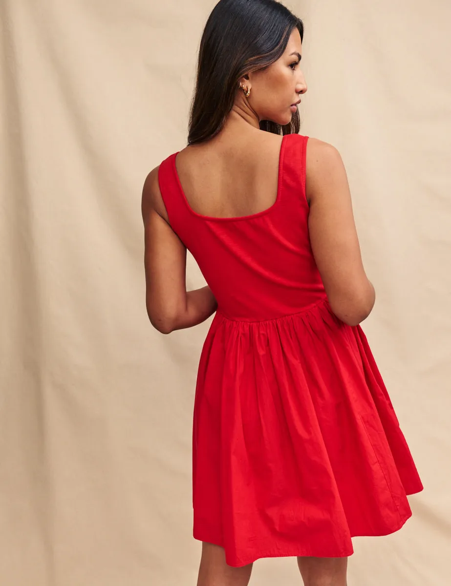 Red Colorado Mini Dress sold by Nobody's Child product image thumbnail 5