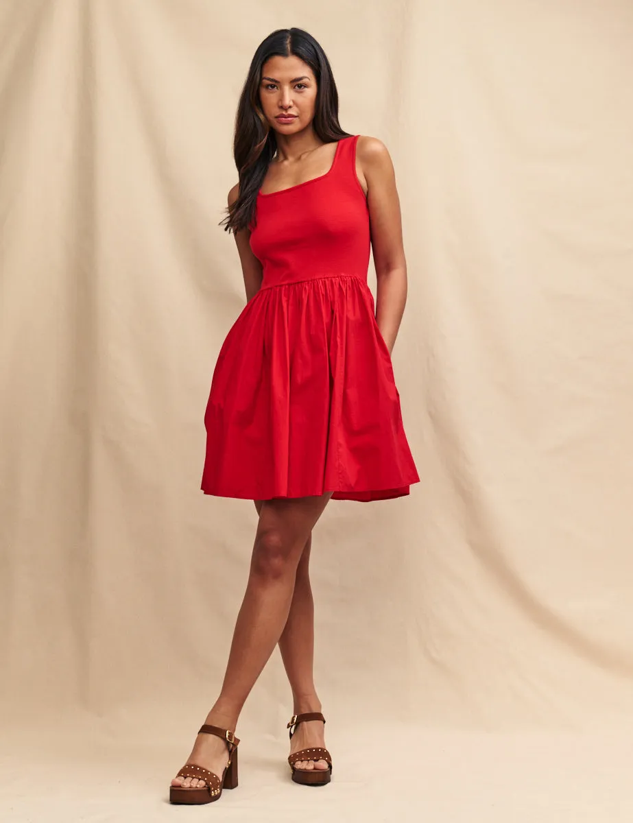 Red Colorado Mini Dress sold by Nobody's Child