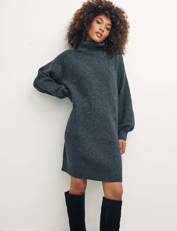 High Neck Mini Jumper Dress sold by Nobody's Child
