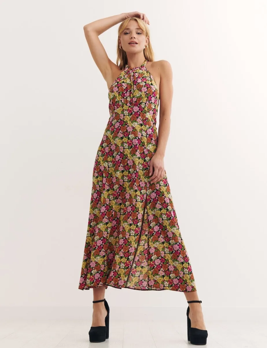 Holly Halter Midi Dress sold by Nobody's Child