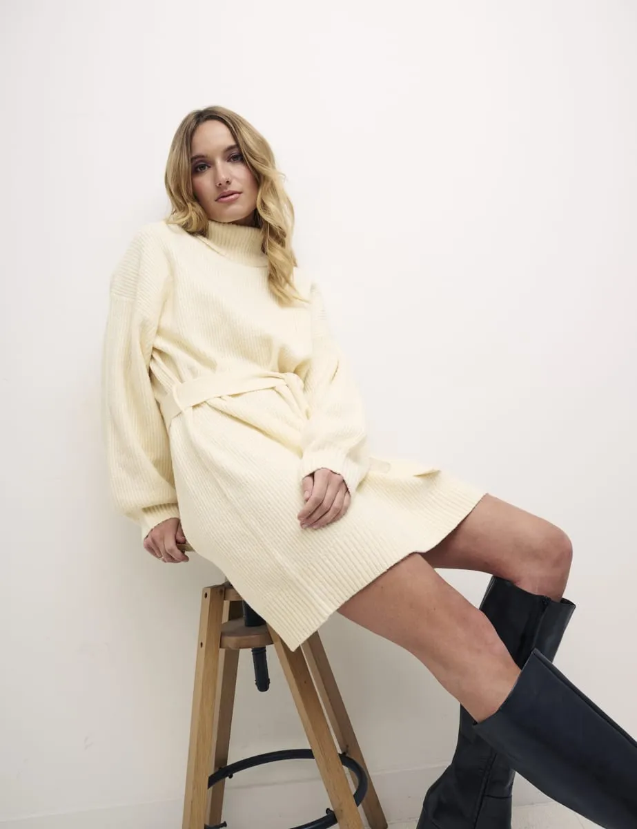 Belted Jumper Mini Dress sold by Nobody's Child product image thumbnail 3