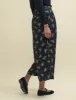 Black Wildflower Wide Leg Zeena Trousers sold by Nobody's Child