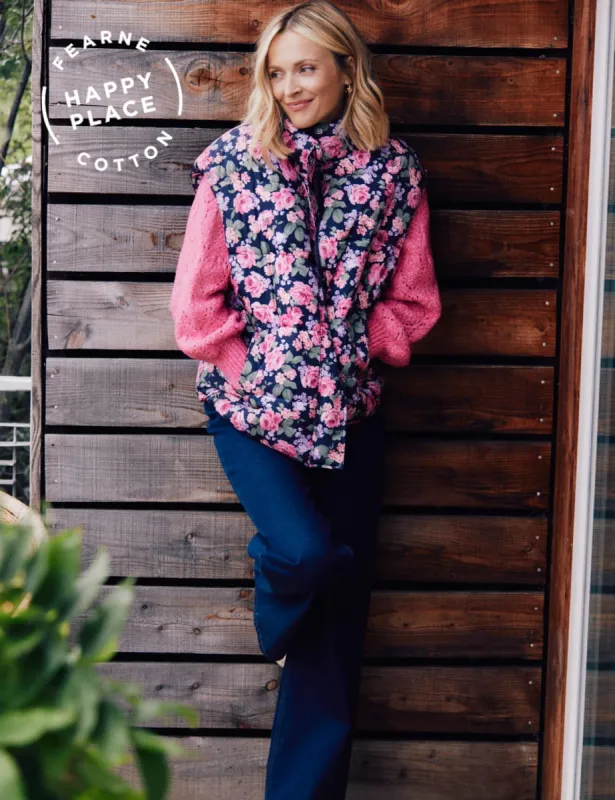 Fearne Cotton Kelly Quilted Short Gilet sold by Nobody's Child