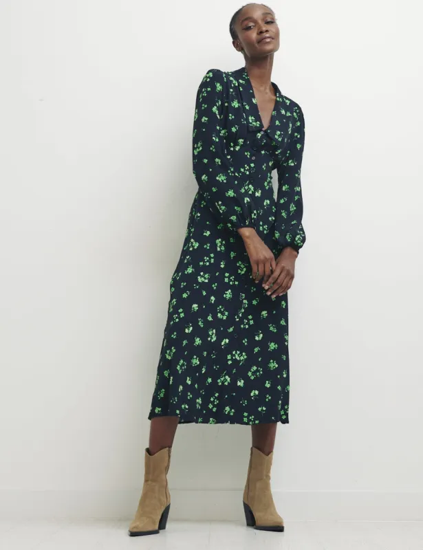 Long Sleeve Daisy Midi Dress sold by Nobody's Child