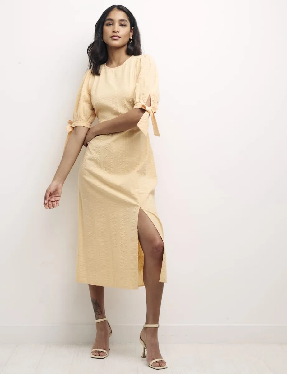 Orange Esme Midi Dress sold by Nobody's Child