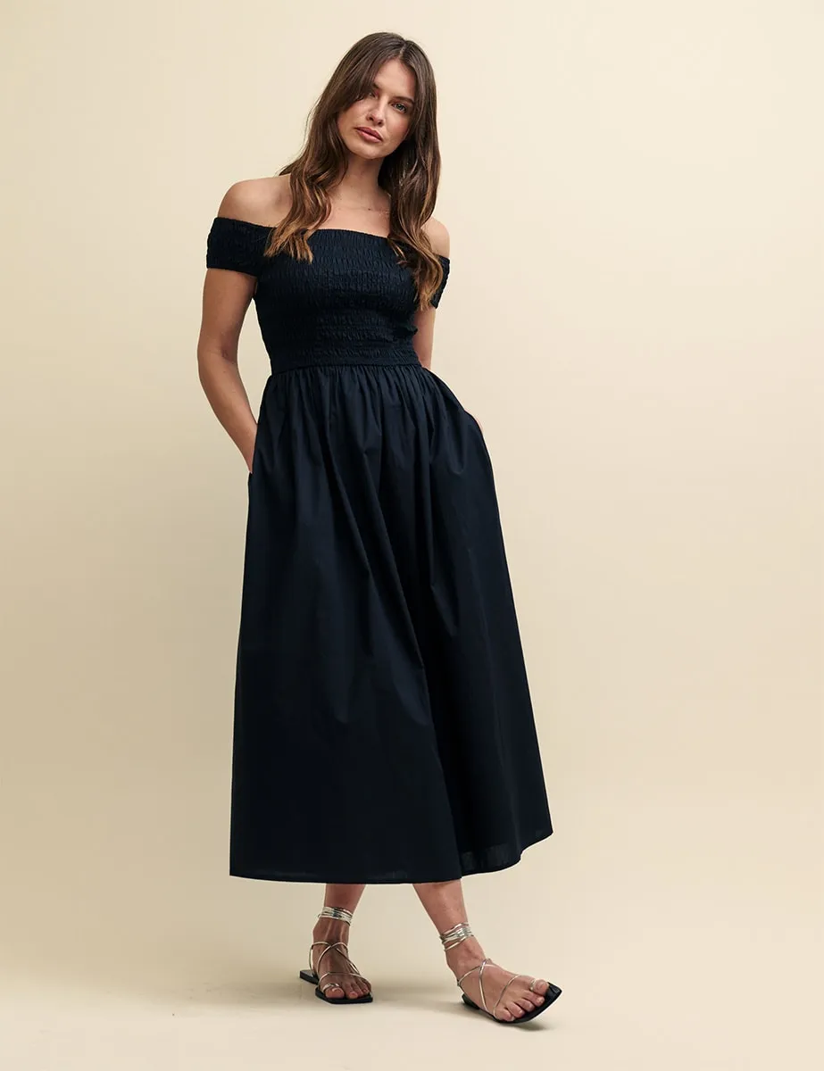 Black Bardot Amanda Midi Dress sold by Nobody's Child product image thumbnail 2