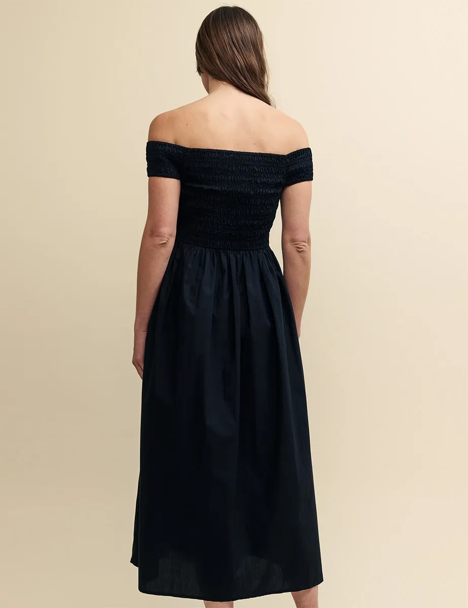 Black Bardot Amanda Midi Dress sold by Nobody's Child product image thumbnail 3