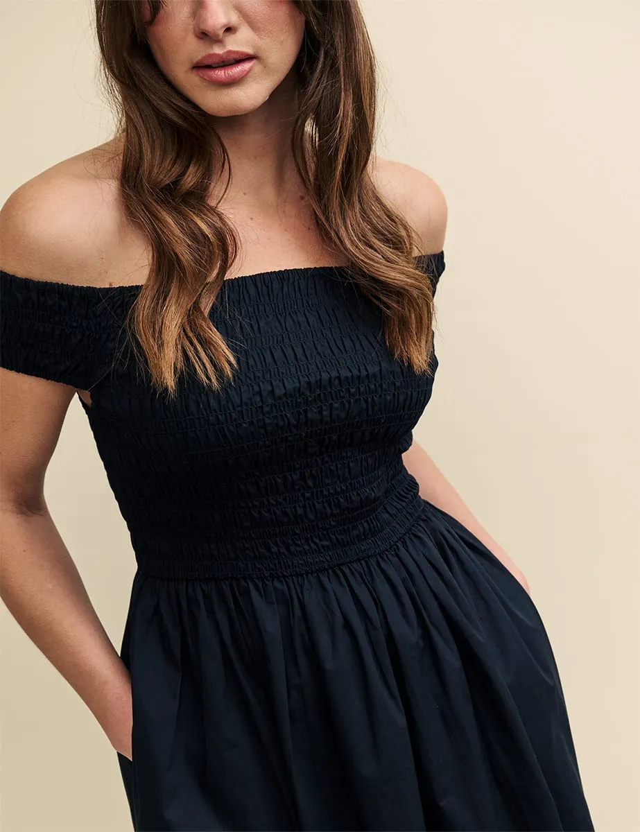 Black Bardot Amanda Midi Dress sold by Nobody's Child