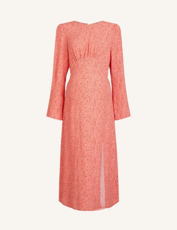 Maternity Tula Midi Dress sold by Nobody's Child